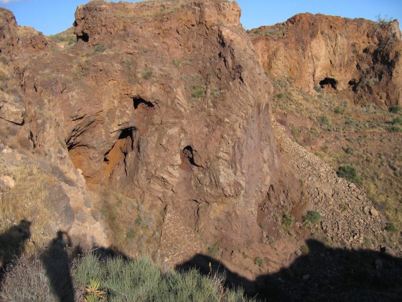 Vista de las explotaciones en el hoyo Júpiter. Foto de Juan Antonio Soler Jódar.