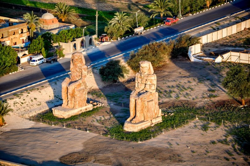 EGIPTO COLOSOS DE MEMNON