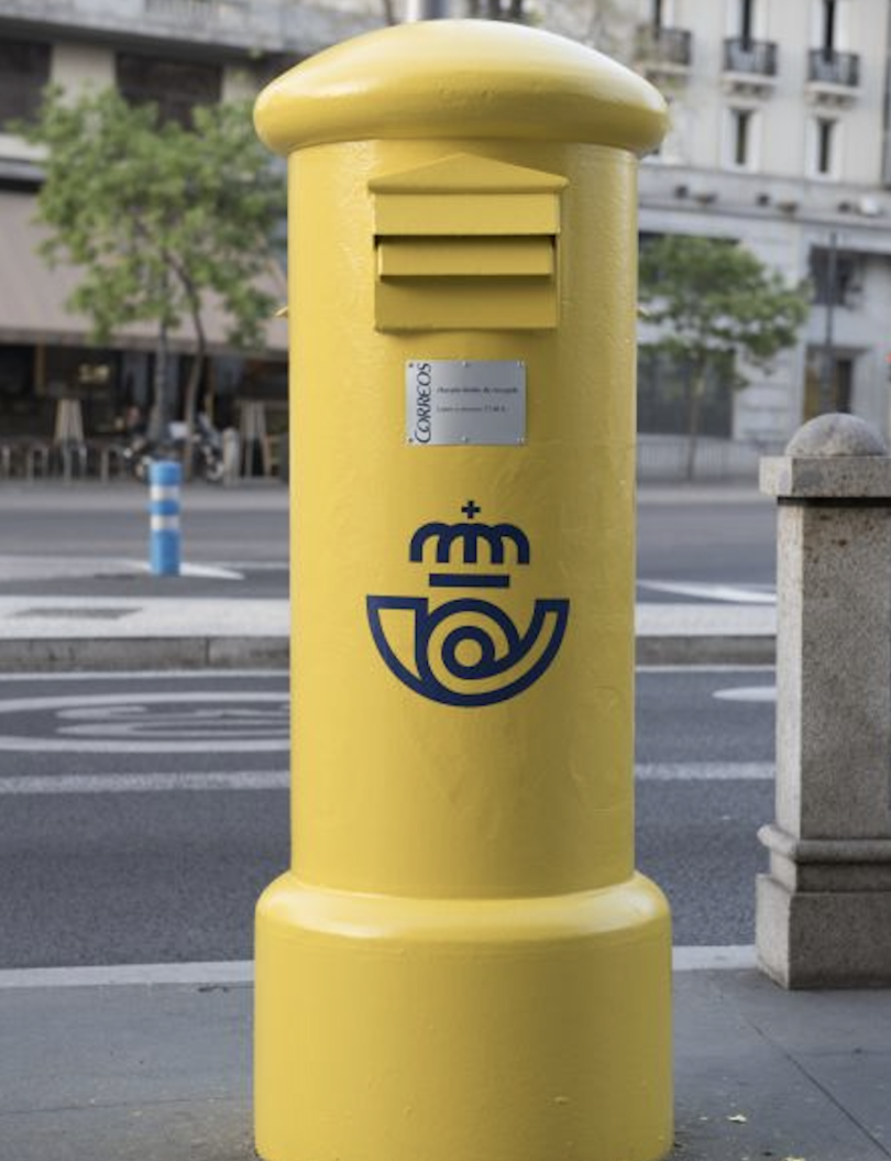 Buzon amarillo correos hotsell