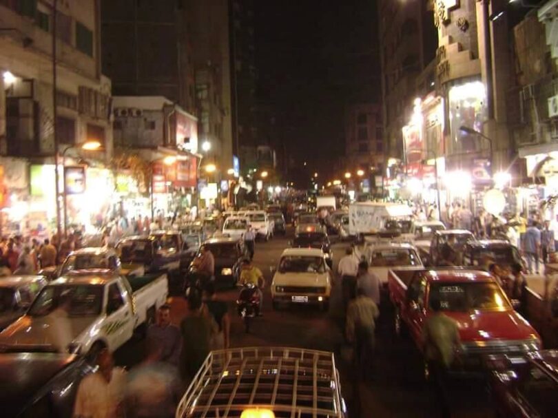 EGIPTO CAIRO TRÁFICO